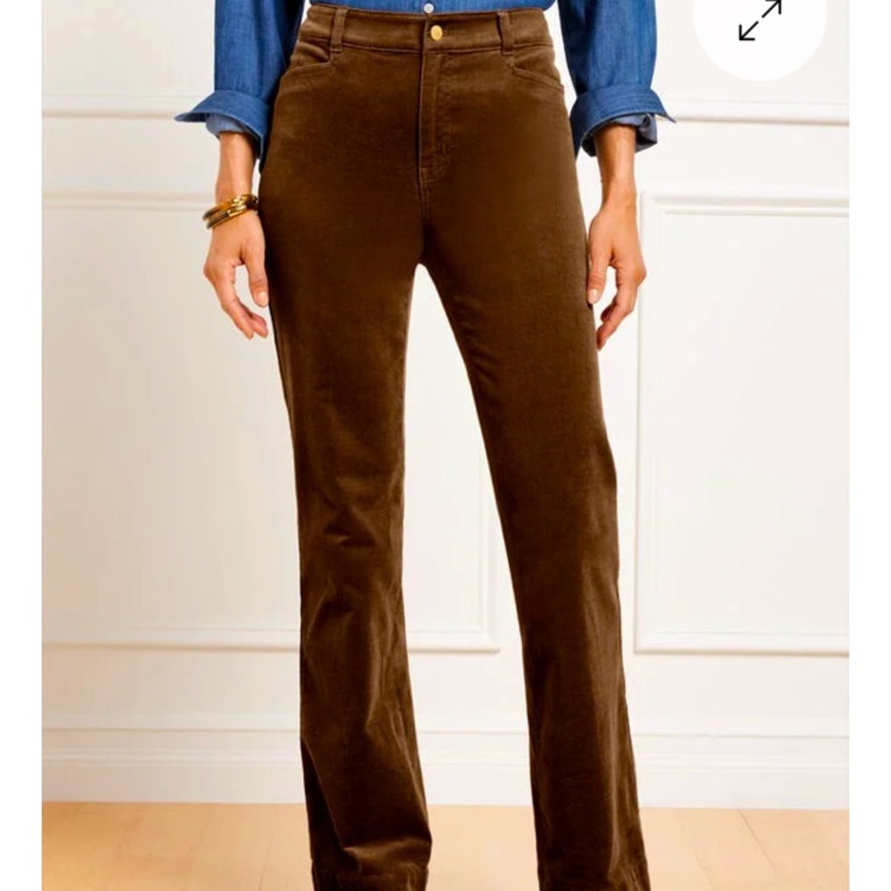 Talbots Brown Boot Cut Pants